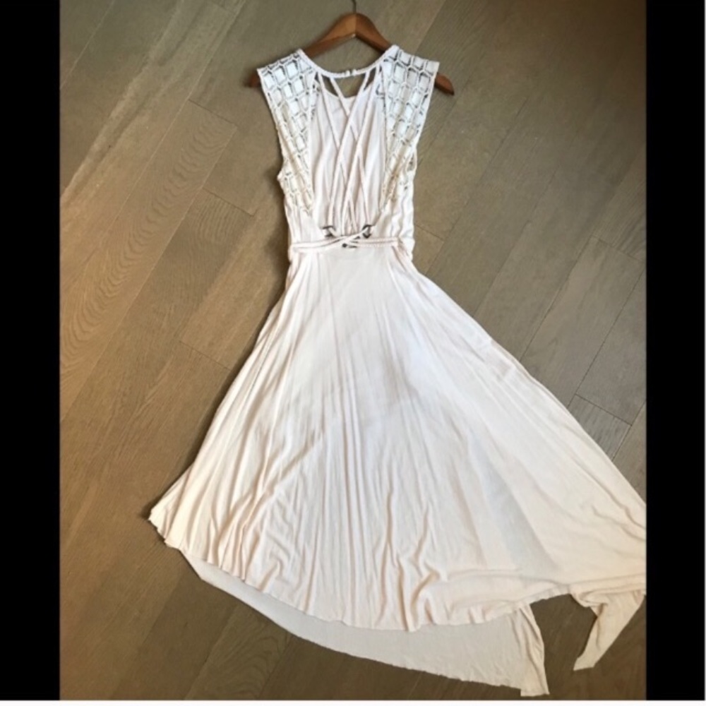 Free People Braid Back Maxi Dress